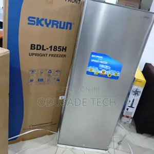 Skyrun BDL-185h 185 Liters Upright Freezer - Silver