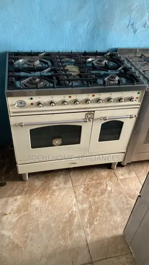 London Used 5 Burner Industrial Cooker