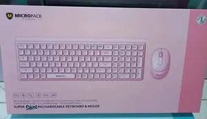 Micropack Km-268w Super Silent Rechargeable Keyboard and Mouse Combo