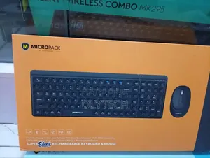 Micropack Km-268w Super Silent Rechargeable Keyboard and Mouse Combo