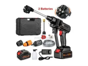 Cordless Portable 300w Pressure Washer, 6in1 Nozzles