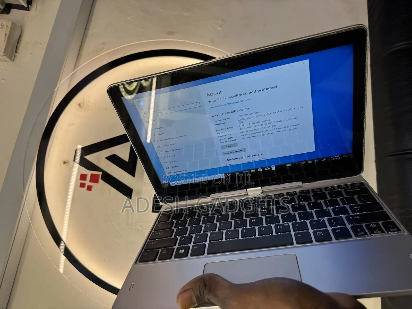 Laptop HP EliteBook 820 8GB Intel Core i5 SSD 256GB