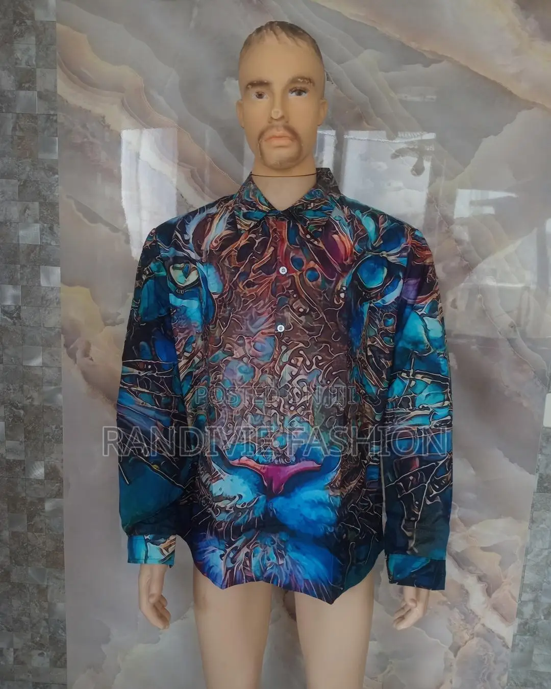 Wild Tiger Shirt [Blue]