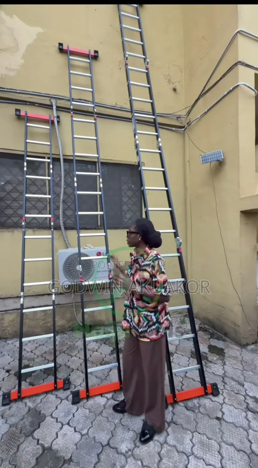3x4 Heavy Duty Aluminum Ladder