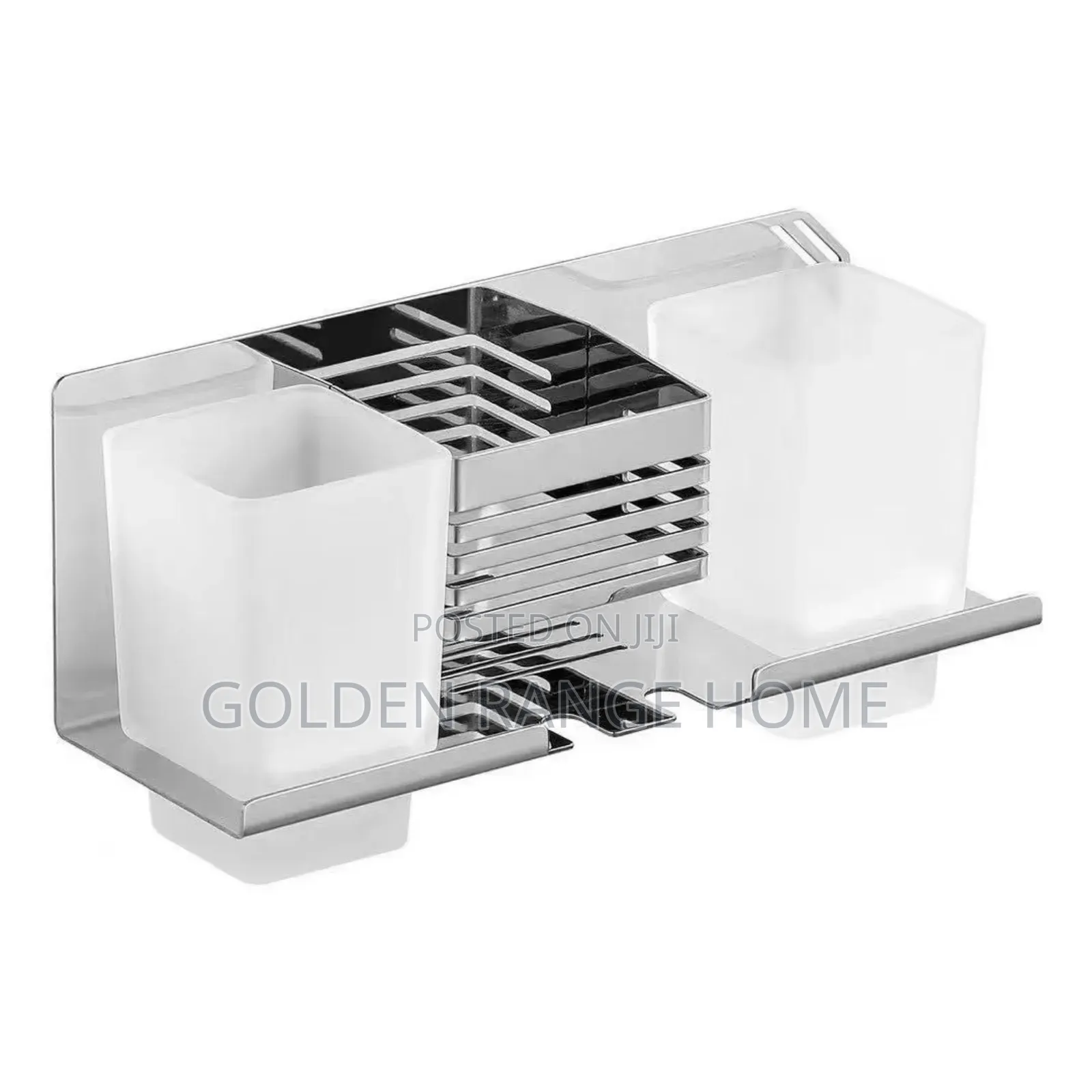 Stainless Steel Double Cup Holder