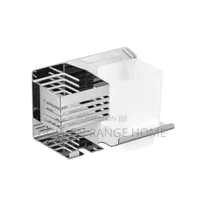 Wall Mount Stainless Steel Toothbrush Holder