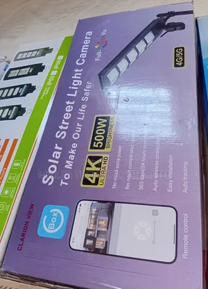 Untra Hd Solar Light With Camera 500w
