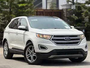 Ford Edge Titanium 4dr SUV AWD (2.0L 4cyl Turbo 6A) 2015 White