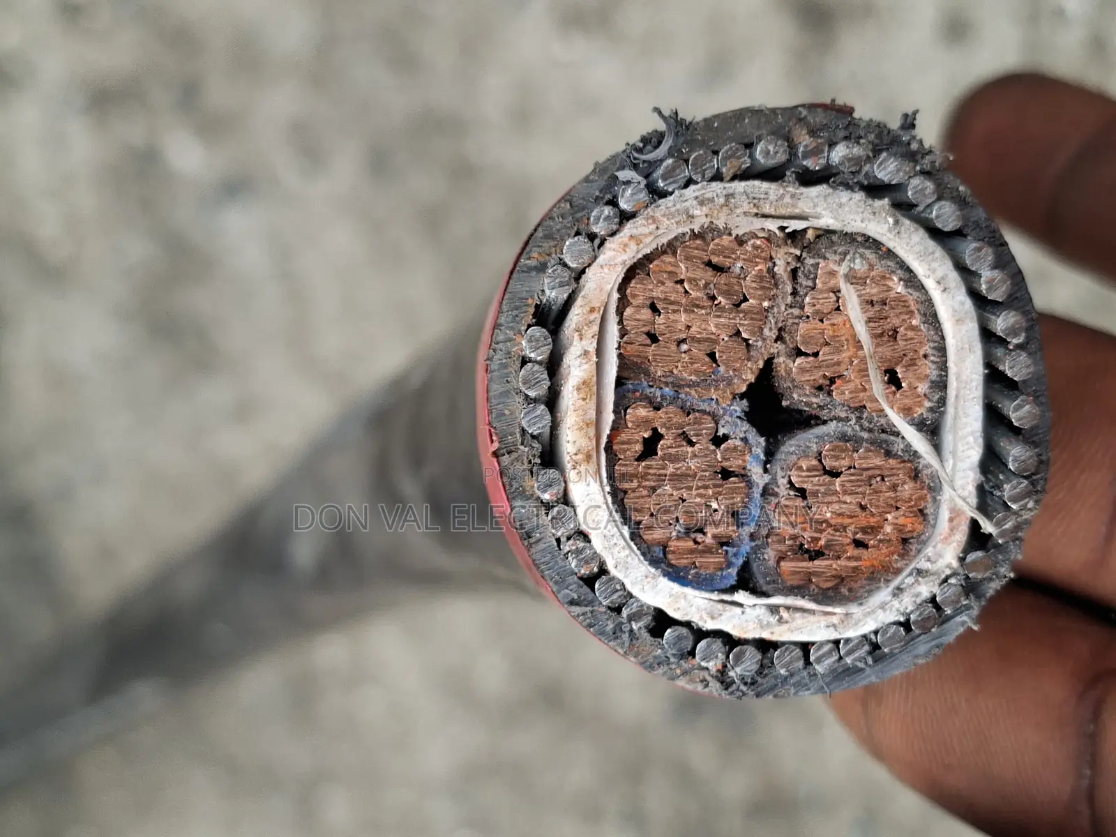 4core 70mm Copper Armored Cable