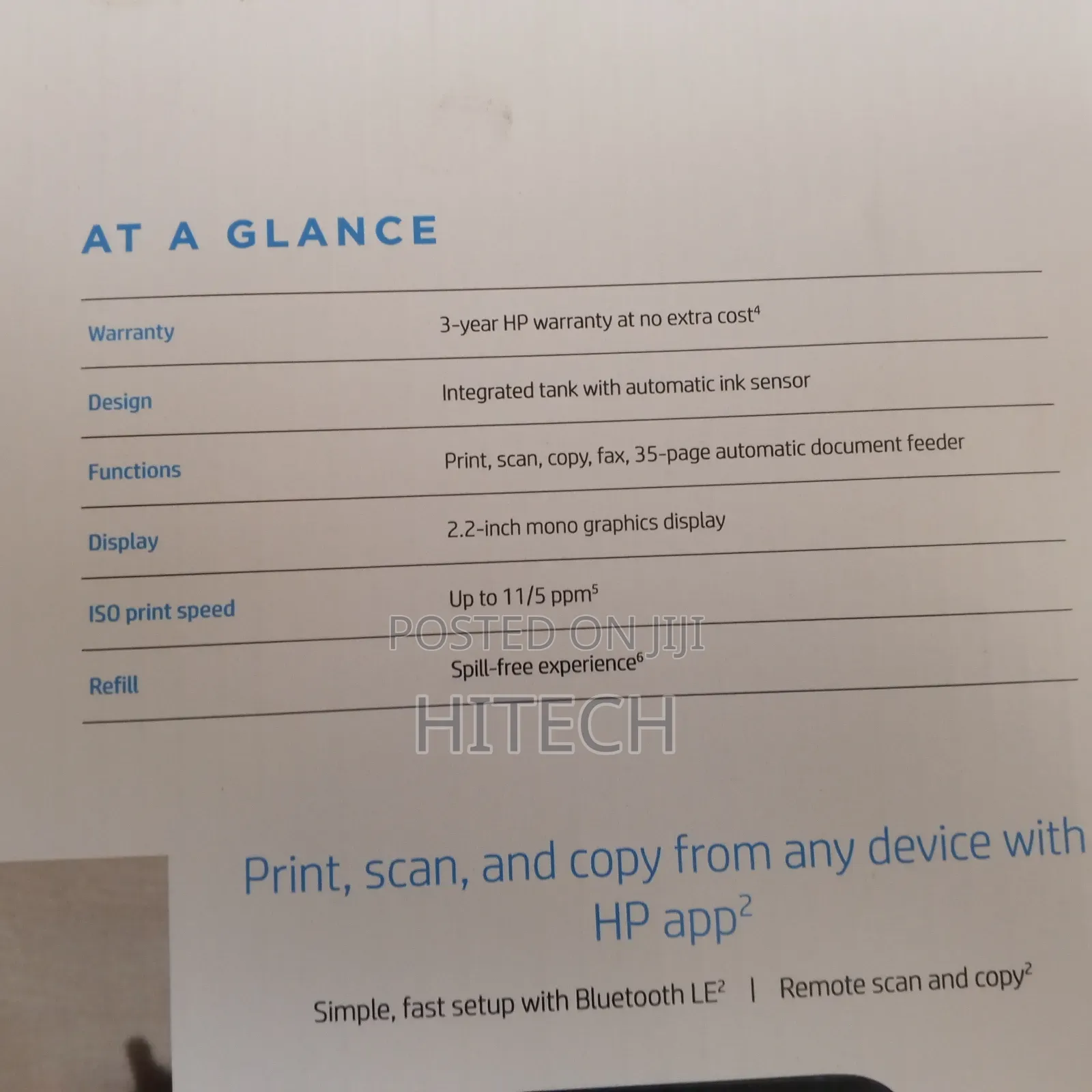 Hp Smart Tank 615 Printer