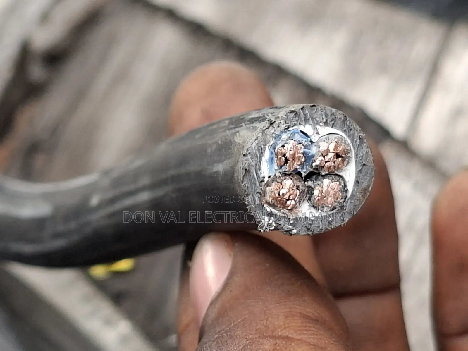 High Quality 10mmx4core Pure Copper Nigeria Cable