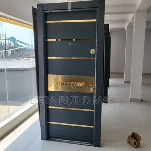 Luxury Armor Turkish Security Door With Gold Ascents