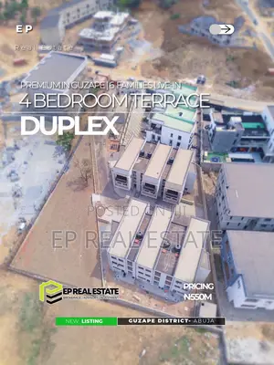 4bdrm Duplex in Guzape District for sale