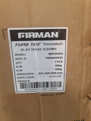 Firman 5kwh Lithium Battery