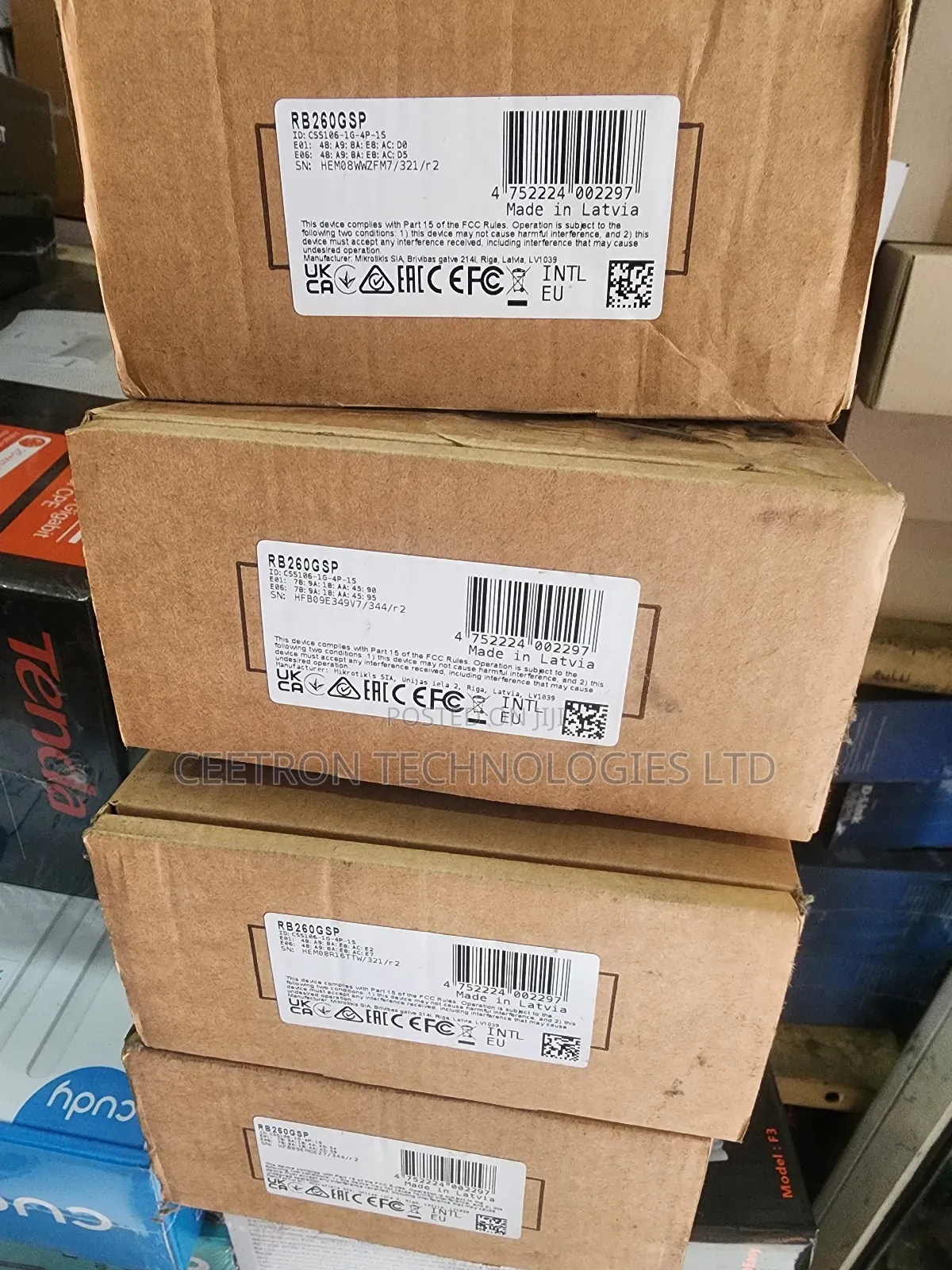 Mikrotik Css106-1g-4p-1s Switch