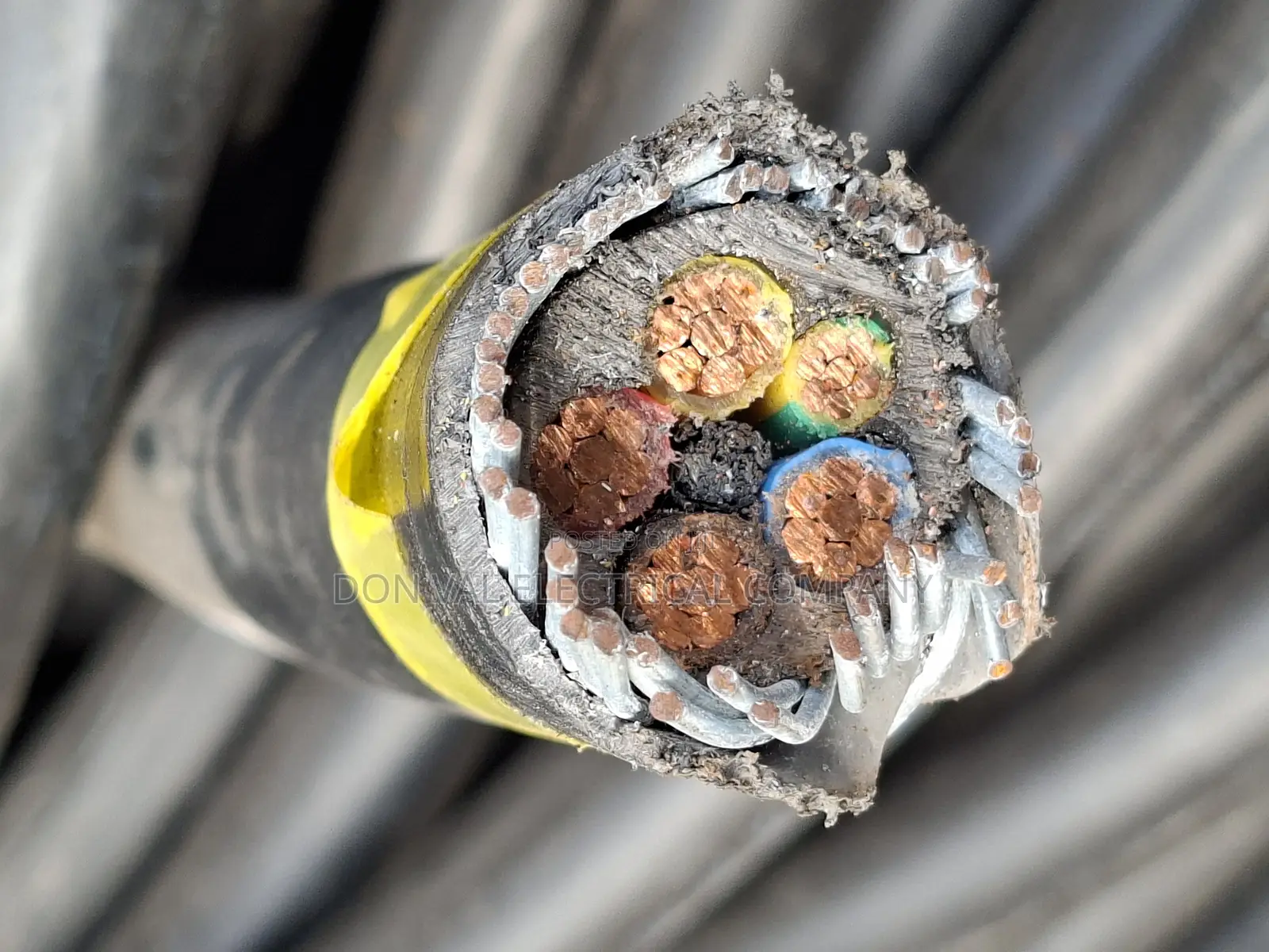 5core X 35mm +16mm Armored Copper Cable