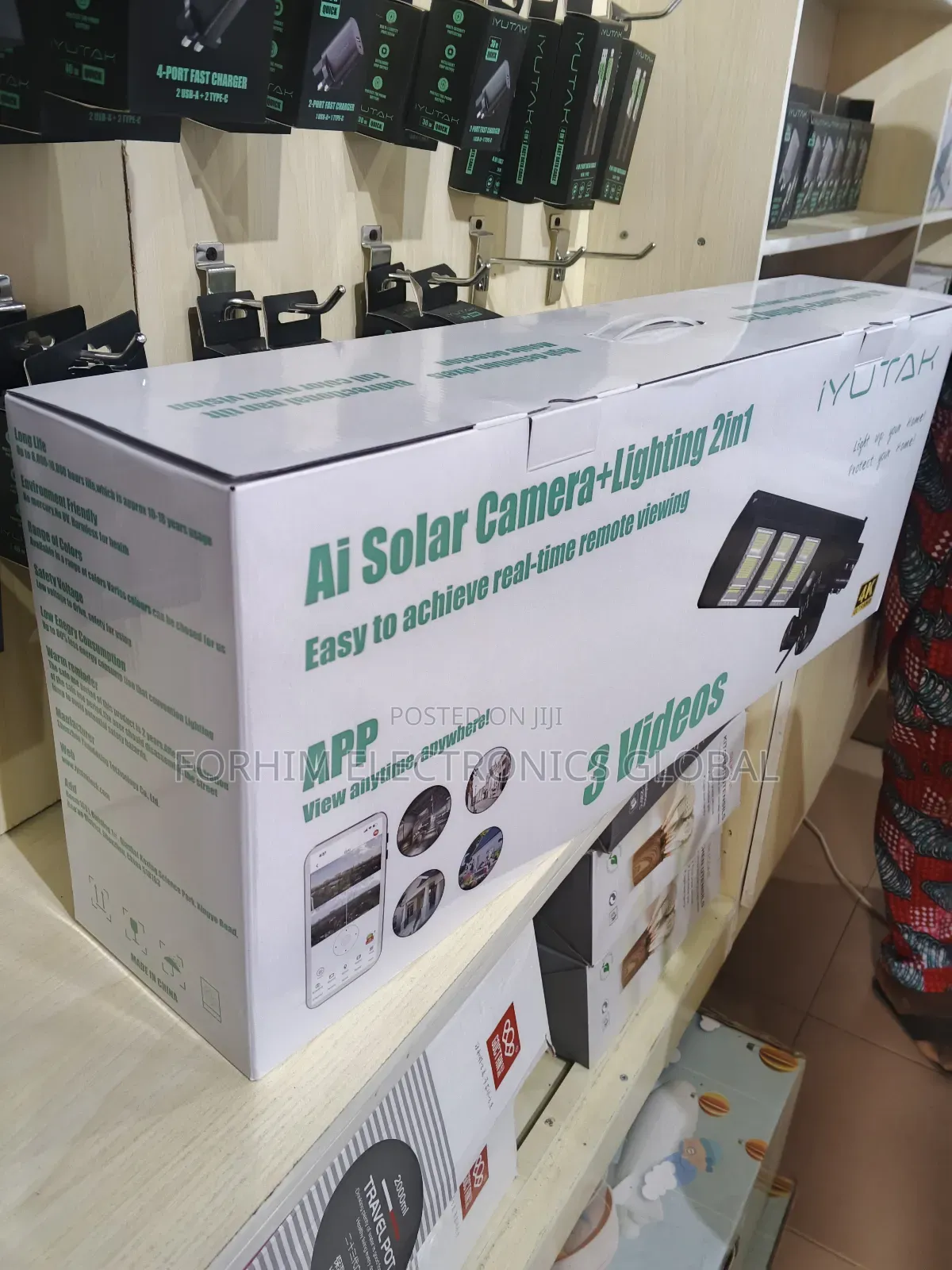 Ai Solar Camera +Lighting 2in 1