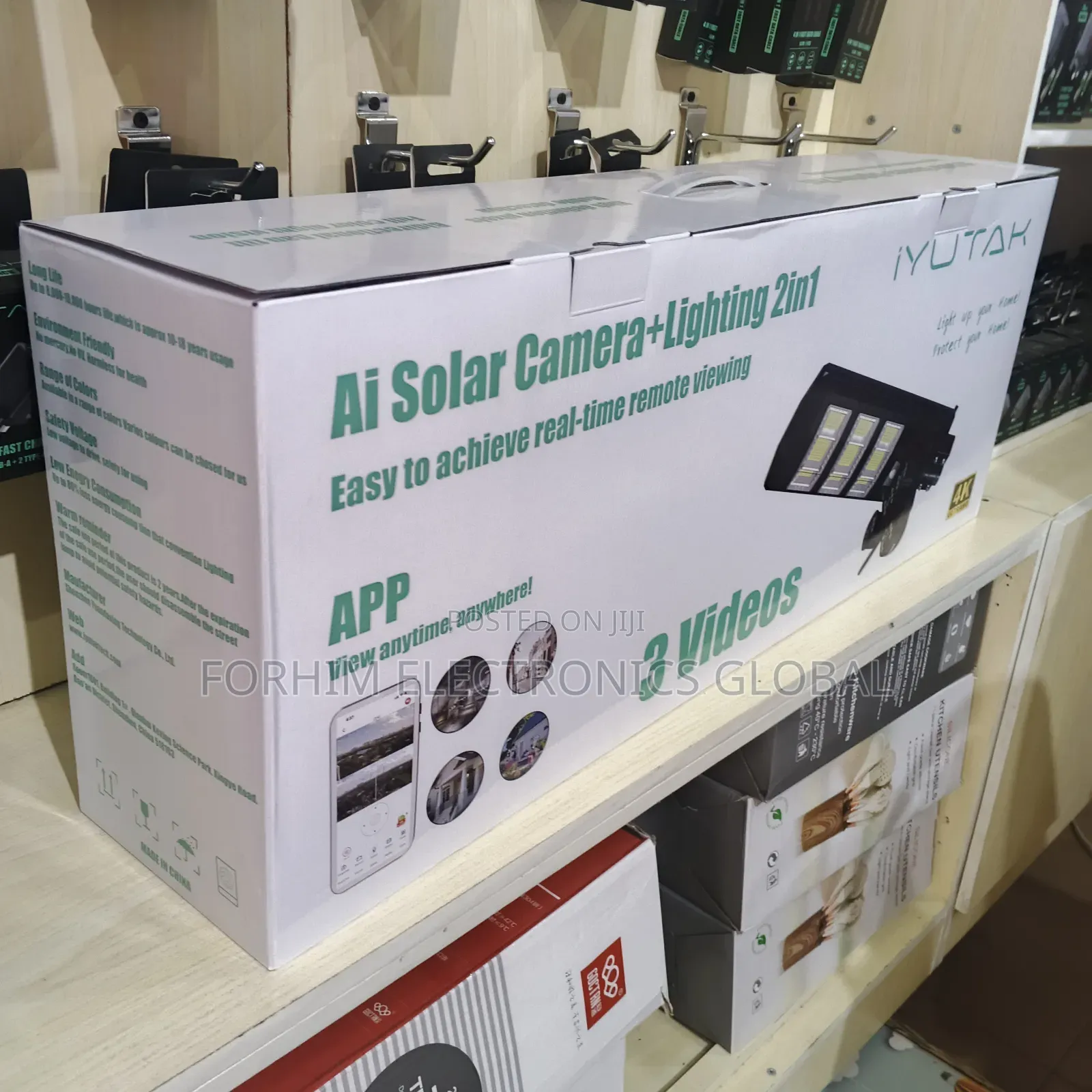 Ai Solar Camera +Lighting 2in 1