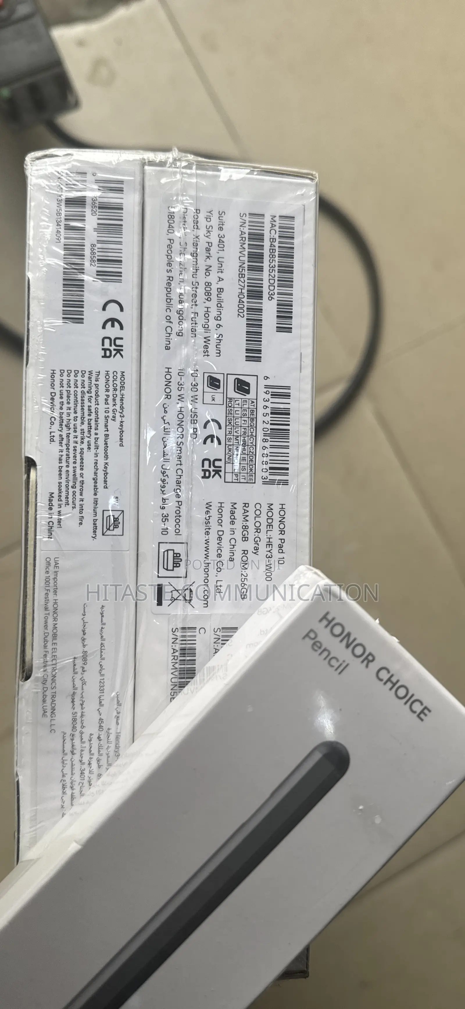 New Honor Pad 9 256 GB Blue