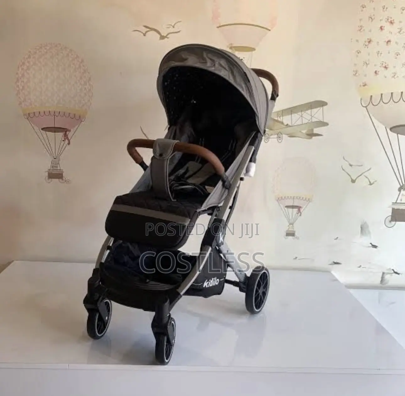 Kidilo Lightweight Double-Fold Baby Stroller.