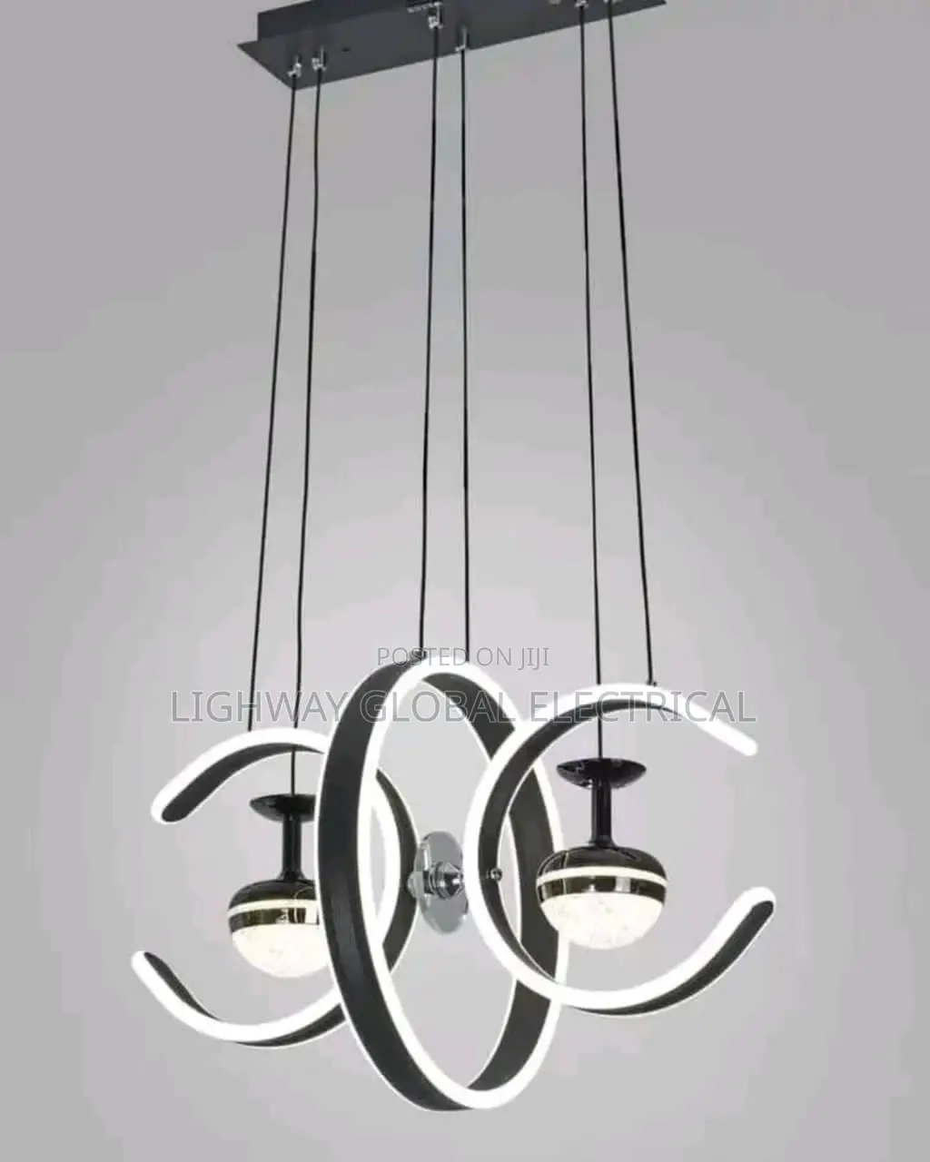 Led Double Head Chandelier