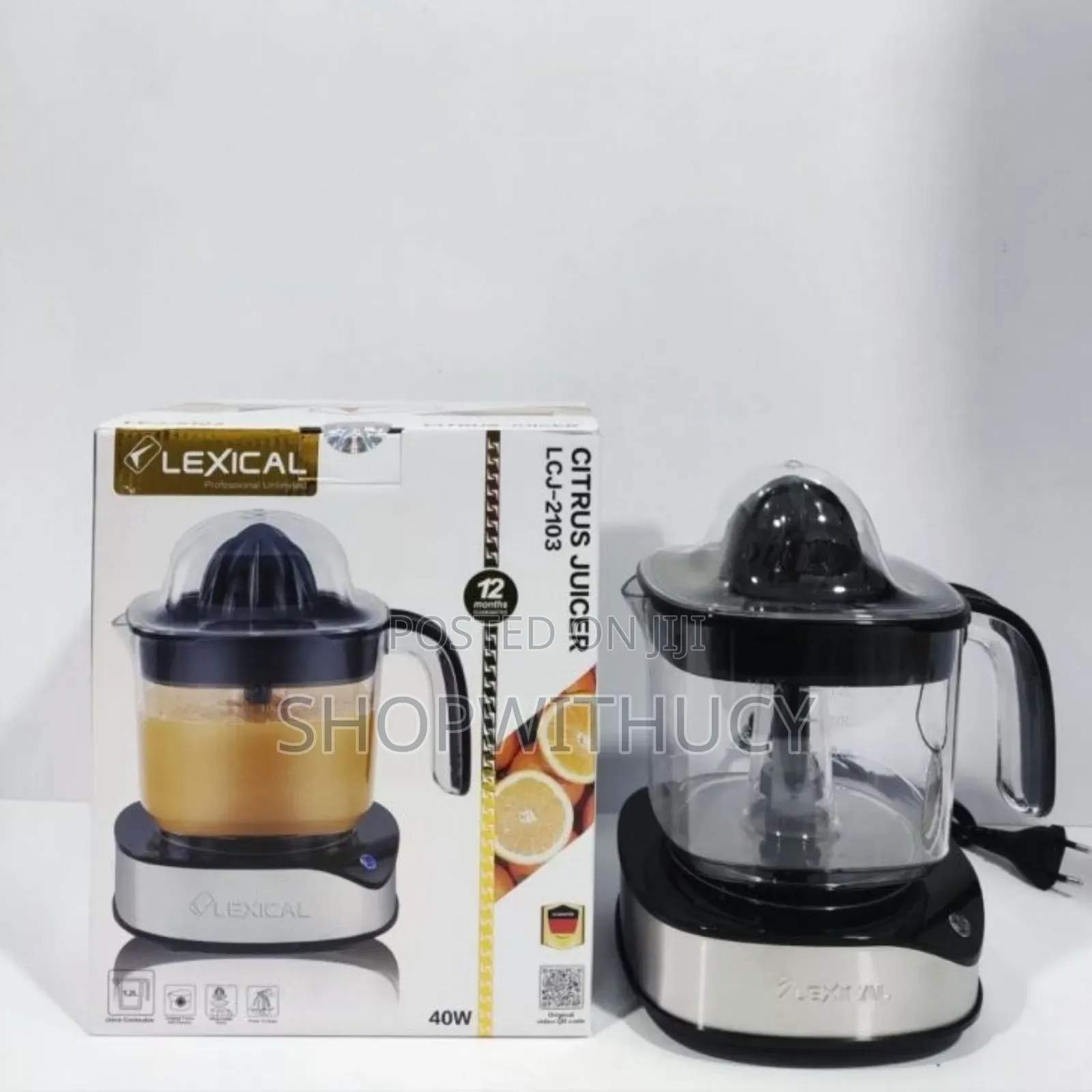 Lexical Citrus Juicer Model LCJ-2103.