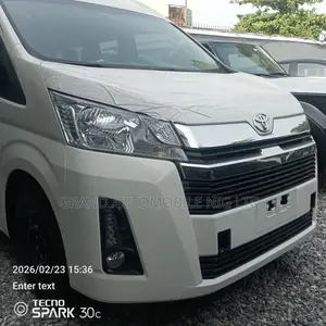 New Toyota HiAce 2025 White