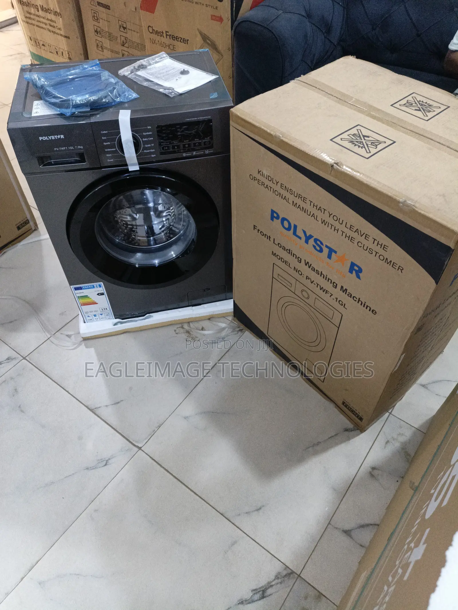 Hot Deal: Black Polystar 7kg Front Loader