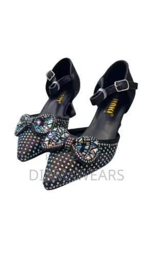Black Stone Kiddies Special Event Birthday Low Heel Shoe