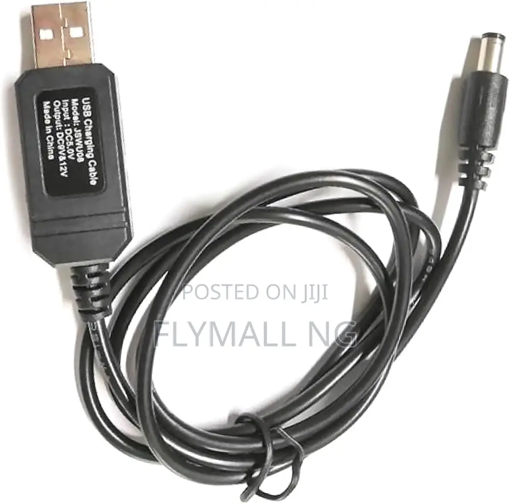 Usb Cable Dc 5v Boost to 9v 12v Voltage Converter Module Adapter Plug