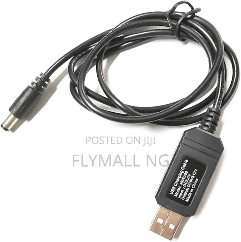Usb Cable Dc 5v Boost to 9v 12v Voltage Converter Module Adapter Plug