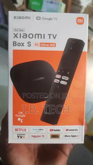 Xiaomi Tv Box S Ultra-Hd 3gen