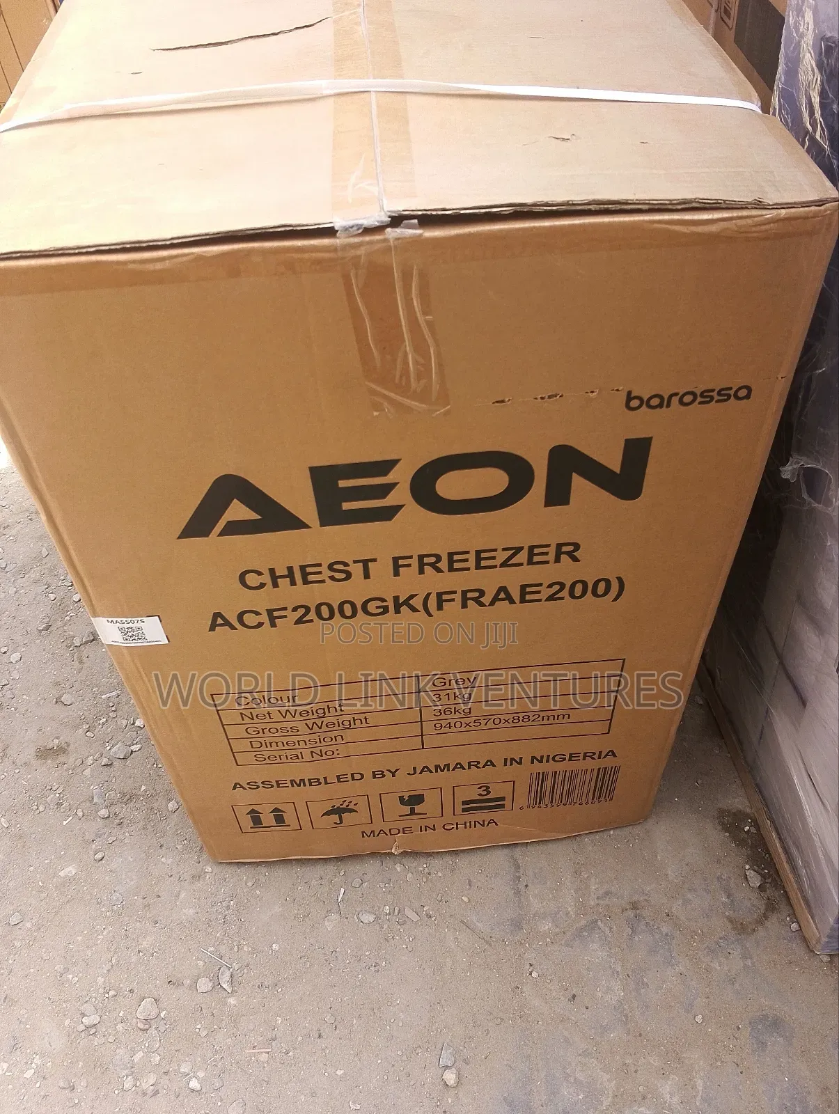 Aeon Chest Freezer 200 Liters Model 200 Model,