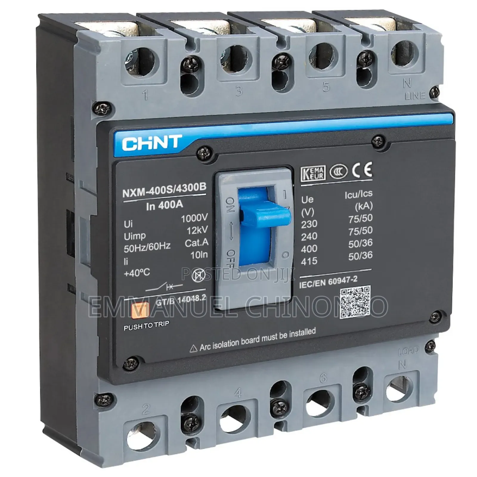 400a 4pole Chint McCb Breaker