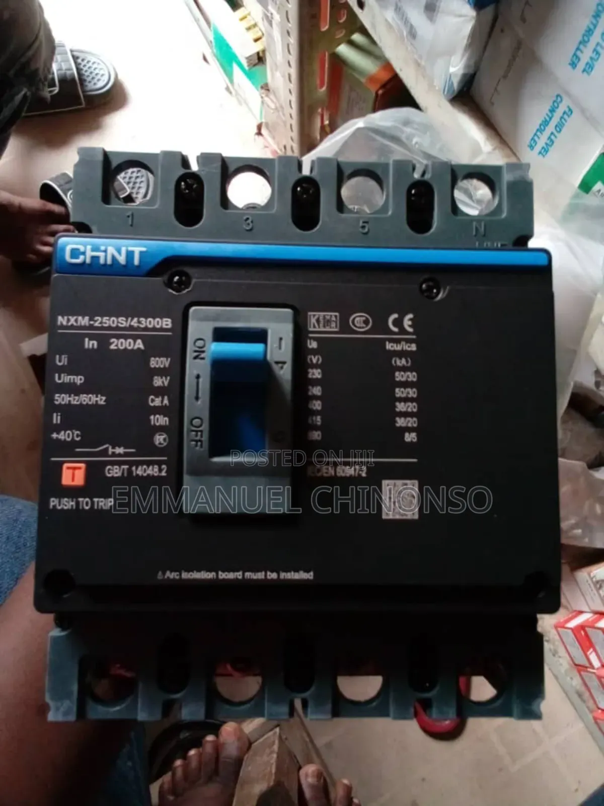 200a 4pole Chint McCb Breaker