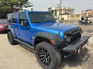 Jeep Wrangler Unlimited X 4dr SUV 4WD (3.6L 6cyl 6M) 2015 Blue
