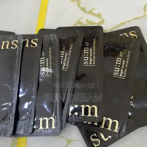 Su:M 37 Bubble Mask Original Korean Skin Care Facial Cleaning
