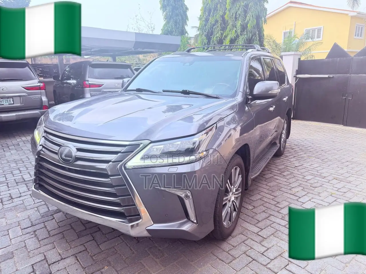 Lexus LX 570 AWD 2017 Gray
