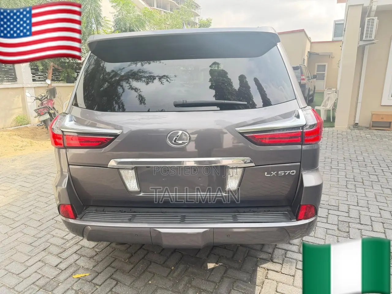 Lexus LX 570 AWD 2017 Gray