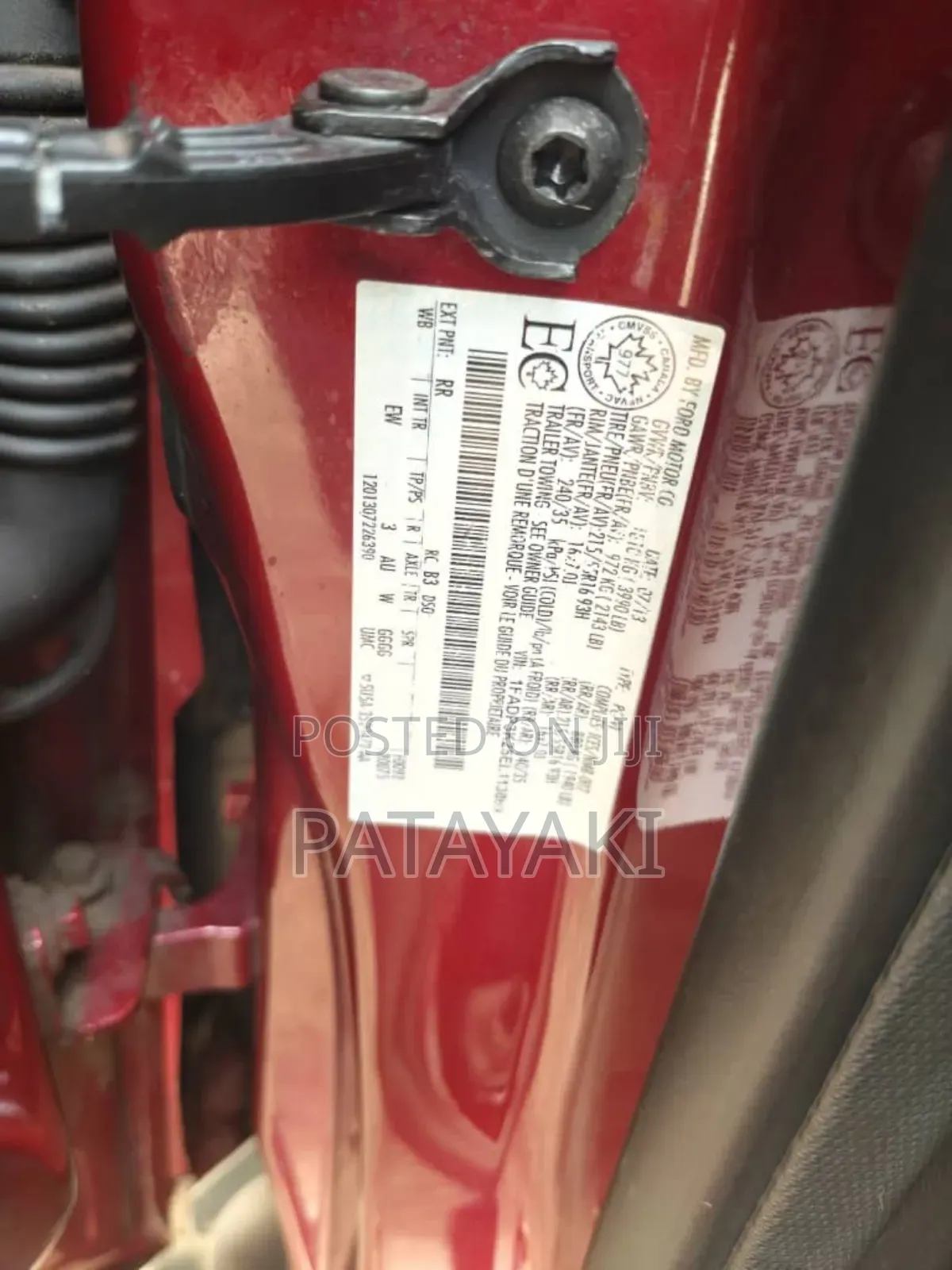 Ford Focus 2014 Red