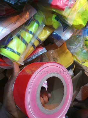 Red Warning Or Caution Tape