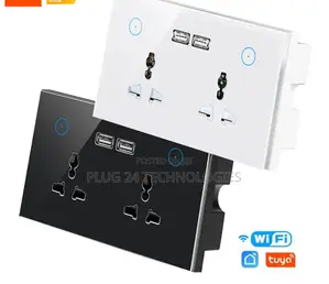Tuya Double Wall Wifi Socket Type 1