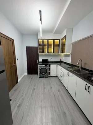 High Gloxy Kitchen Cabinet With Lighten Degin