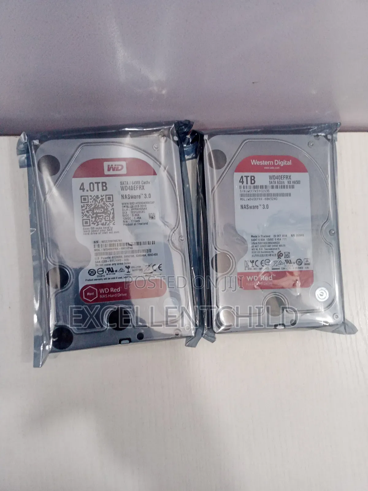 For Storage 4tb Wd Red 3"5 Nasware HDD