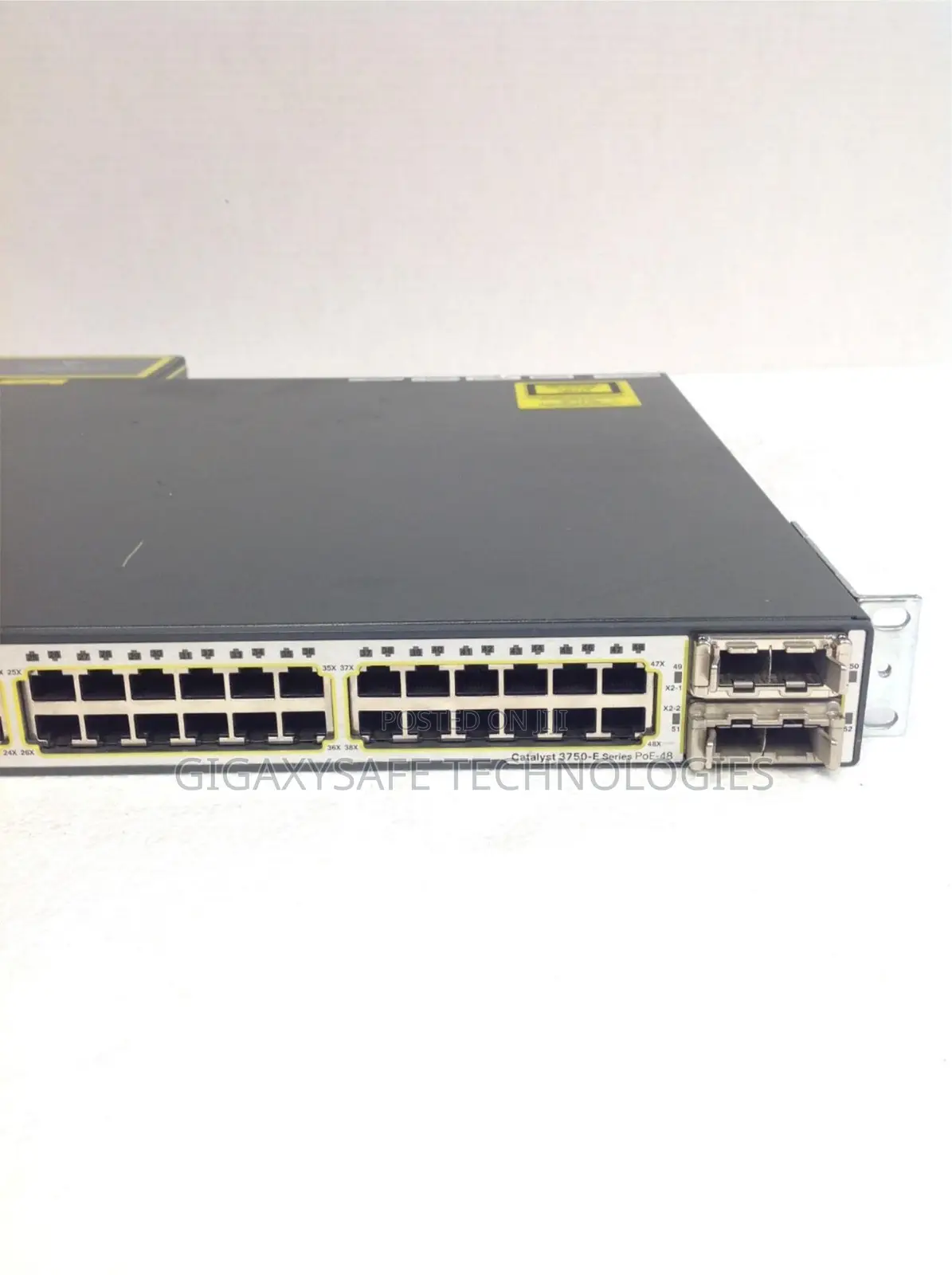 Cisco Ws-C3750e-48pd-Sf 48 Port Poe Gigabit 10g Ethernet - Gigaxysafe ...