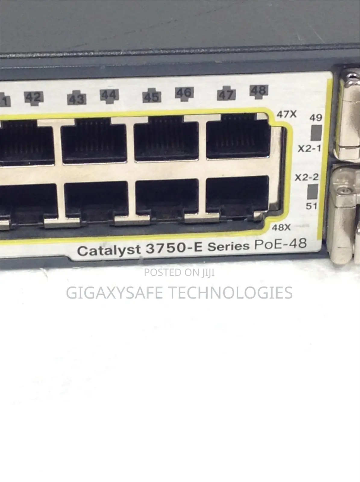 Cisco Ws-C3750e-48pd-Sf 48 Port Poe Gigabit 10g Ethernet - Gigaxysafe ...