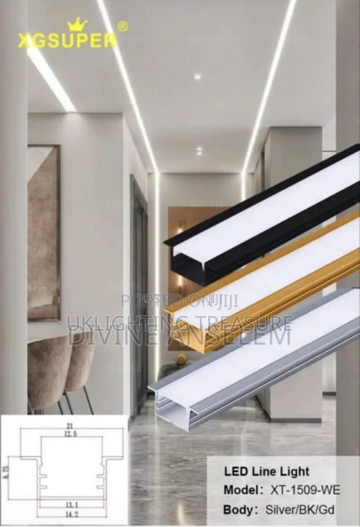 15x10mm Aluminum Profile