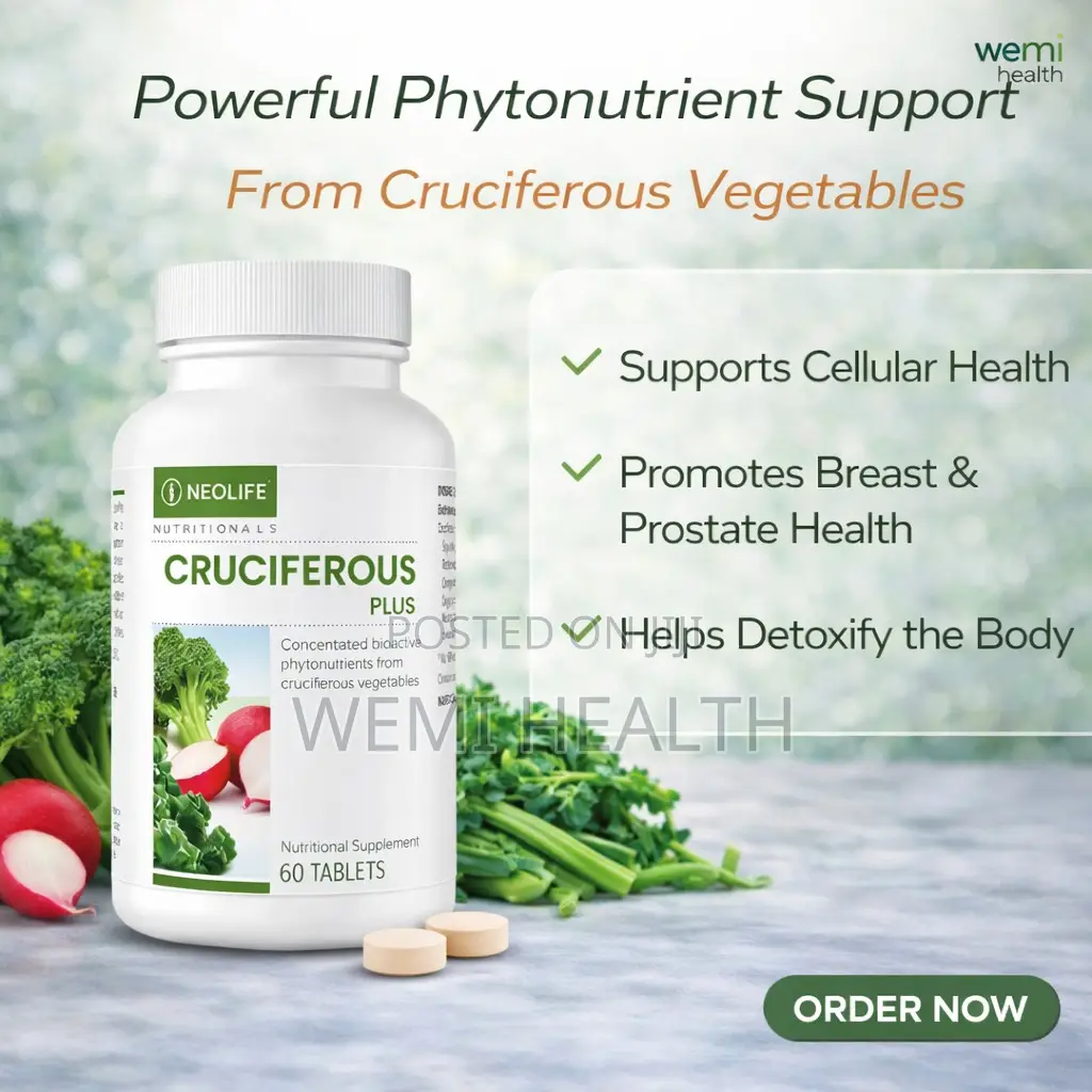 Cruciferous Plus - 60 Tablets Phytonutrient Power