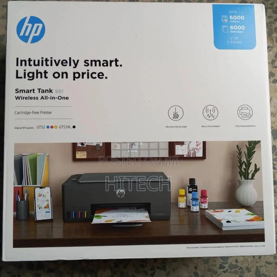 Hp Smart Tank 581