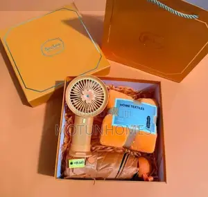 Towel. Fan Umbrella 3 in 1 Gift Sets
